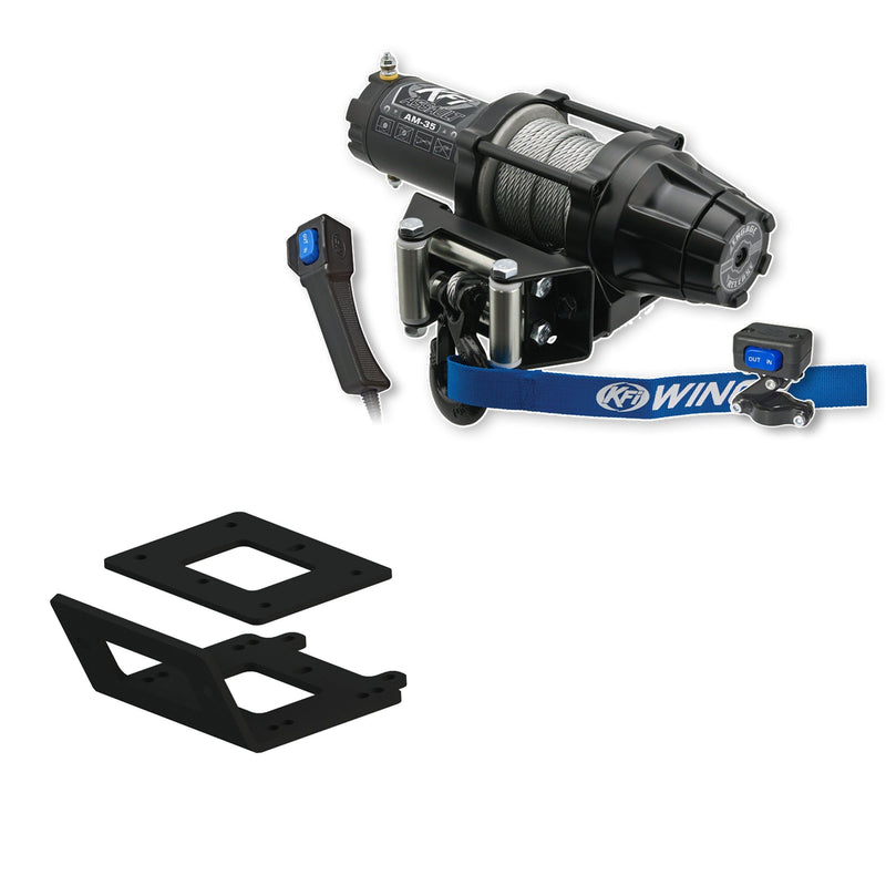 Load image into Gallery viewer, KFI Winch Kit For Yamaha Kodiak 450 4x4 2018-2024