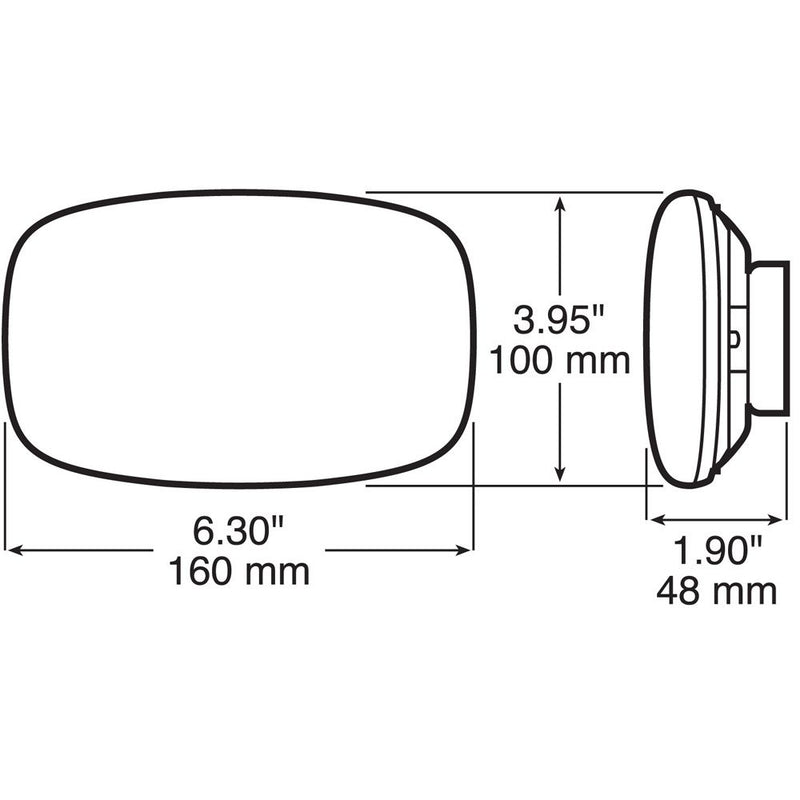 Load image into Gallery viewer, LED Battery-Operated Hazard Light w/Magnetic Mount, Amber