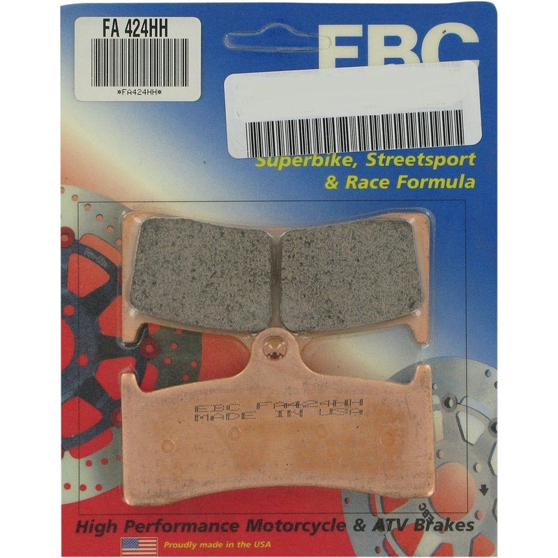 Load image into Gallery viewer, EBC Brake Pad Front Kit FA424HH for MV Agusta Brutale 910 S 2005-2008