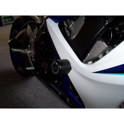Load image into Gallery viewer, R&G Racing Black Classic Style Crash Protectors For 2006-2010 Suzuki GSXR600