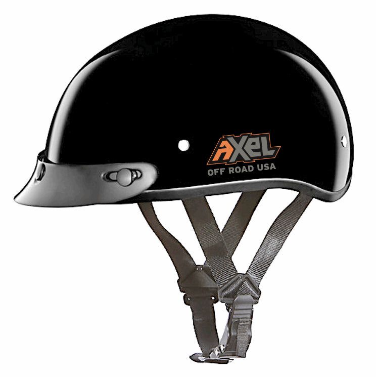 Load image into Gallery viewer, Axel Off Road USA KID'S D.O.T. Off Road Trail Daytona Helmet Gloss Black