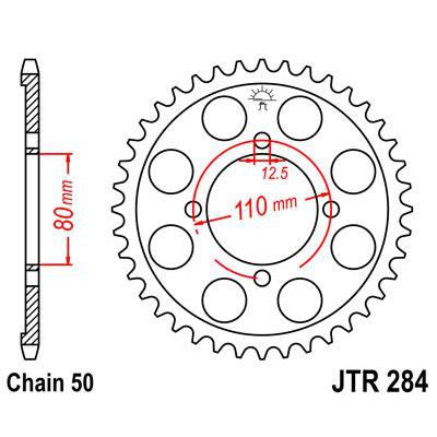 Load image into Gallery viewer, Front & Rear Sprocket Kit for HONDA CB750 K1-K6 71-76 JT Sprockets