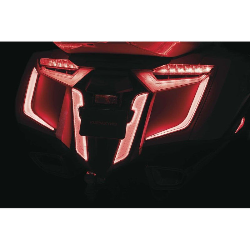 Load image into Gallery viewer, Kuryakyn Omni Black LED Rear Fender Cover 3259
