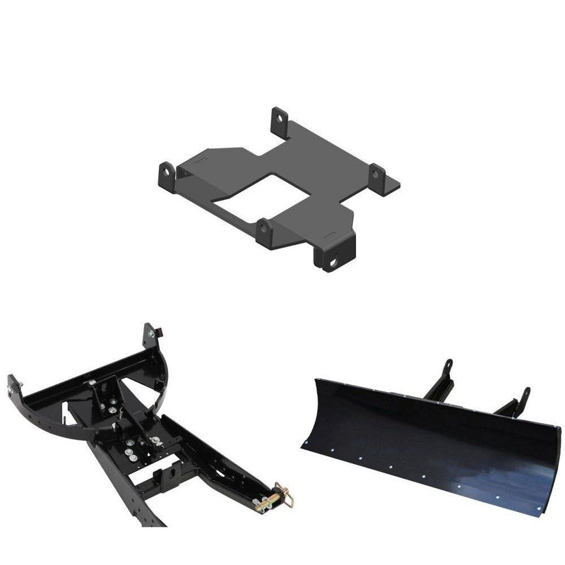 Load image into Gallery viewer, Denali Black UTV Snow Plow Kit For Polaris RZR Pro XP 2020-2021