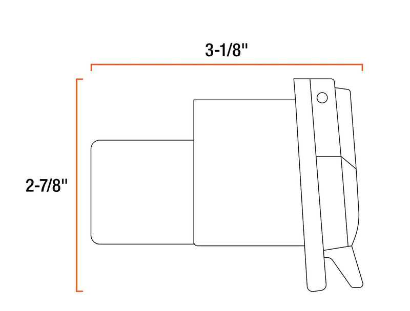 Load image into Gallery viewer, Replacement OEM 7-Way RV Blade Style Socket (Plugs into USCAR socket)