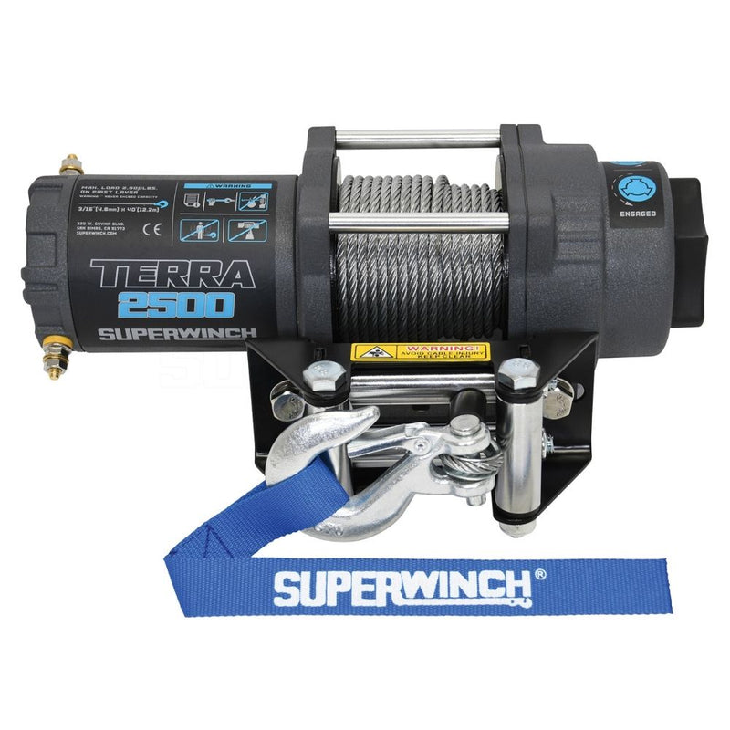 Load image into Gallery viewer, Superwinch Terra 2500 12V Wire Rope Winch