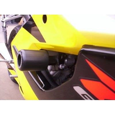 Load image into Gallery viewer, R&G Racing Black Classic Style Crash Protectors For 2005-2006 Suzuki GSXR1000