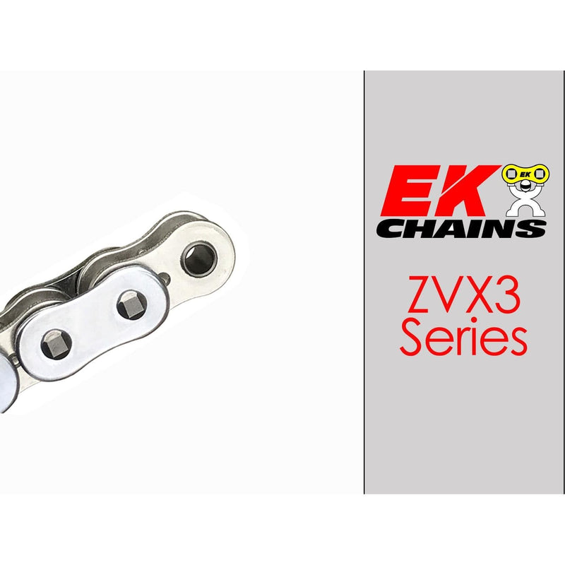 Load image into Gallery viewer, EK 525-ZVX3 Motorcycle Drive Chain (Specify Links and Color) Rivet Master Link