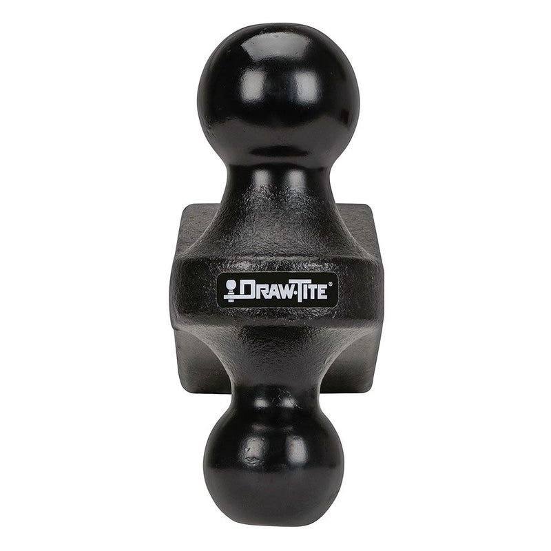 Load image into Gallery viewer, Super Titan Dual Ball, Trailer Hitch Ball Mount, (2 in., 2-5/16 in. Trailer Balls), Fits 3 in. Super Titan Receiver, 25,000 lbs. Capacity, Black