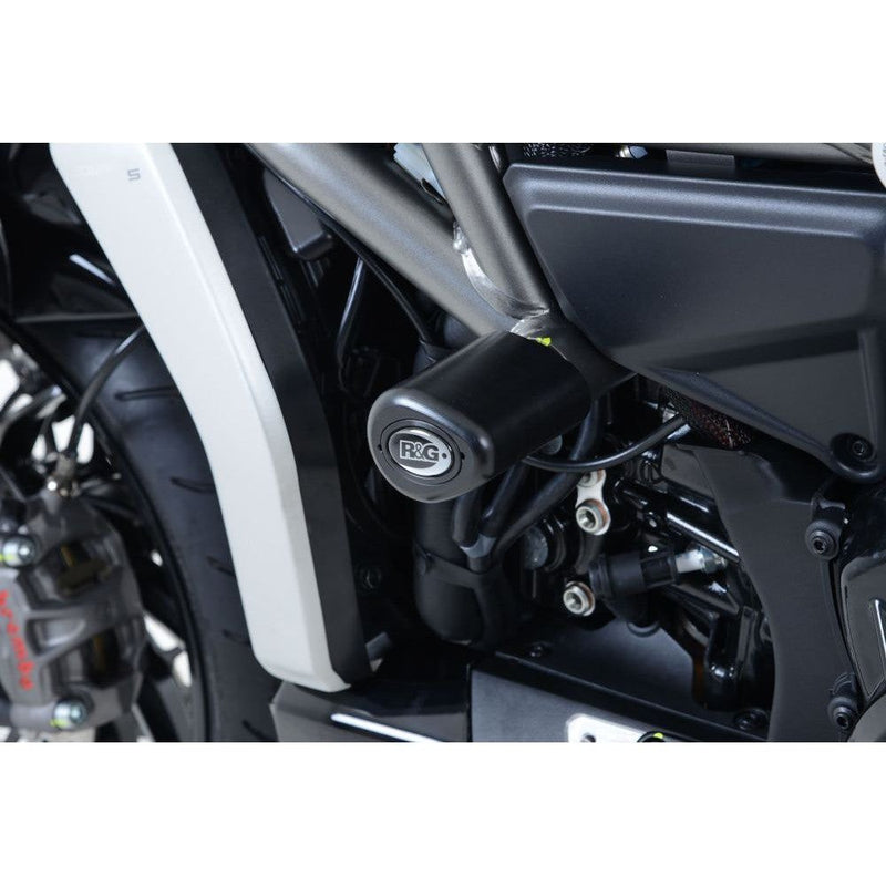 Load image into Gallery viewer, R&G Racing Black Aero Style Crash Protection Bobbins For 2016-2020 Ducati XDiavel