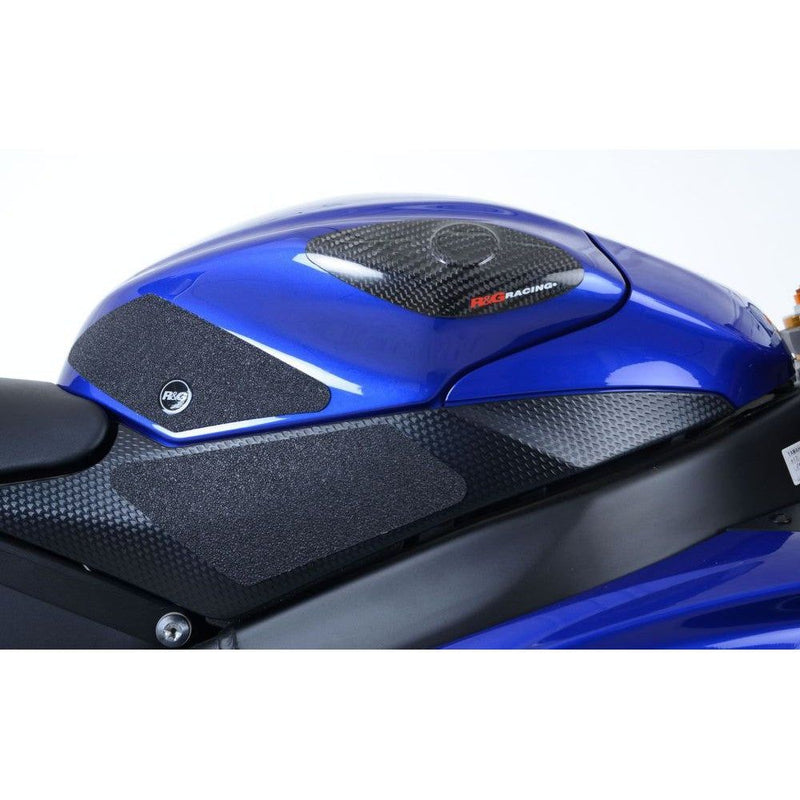 Load image into Gallery viewer, R&G Racing Black Tank Traction Grip For 2012-2016 Yamaha YZF R6 EZRG906BL