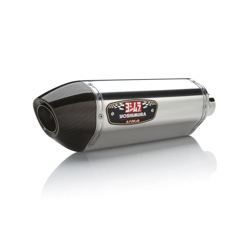 Load image into Gallery viewer, Yoshimura Street Exhaust Slip-on R-77 Stainless - 1414020520