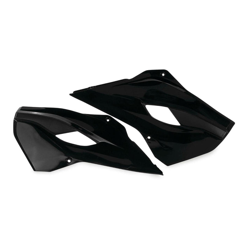 Load image into Gallery viewer, Acerbis Black Radiator Shrouds for Husqvarna - 2393410001