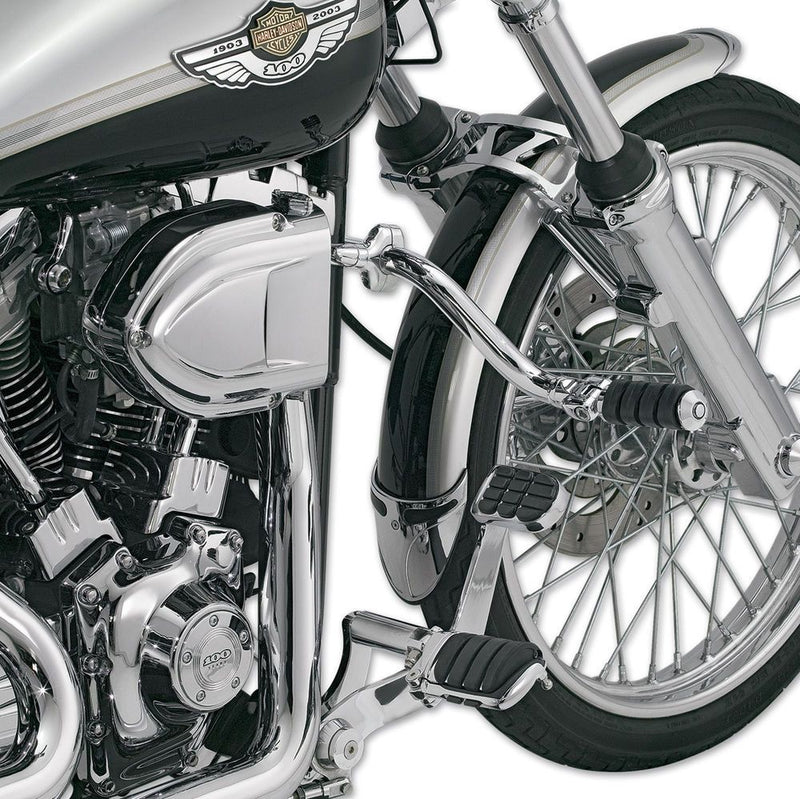 Load image into Gallery viewer, KURYAKYN CHROME ADJUSTABLE MUSTACHE BAR FOR 1991-2017 HARLEY DAVIDSON DYNAS 7503