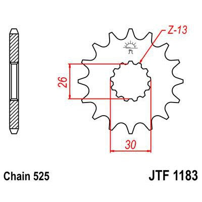 Load image into Gallery viewer, Front & Rear Sprocket Kit for TRIUMPH 800 Bonneville 02-06 JT Sprockets