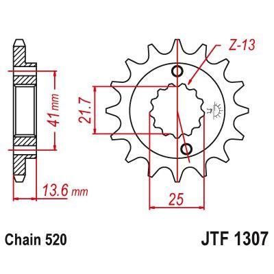 Load image into Gallery viewer, JT Sprockets Front Steel Countershaft Sprocket 14 Tooth 14T 520 Chain
