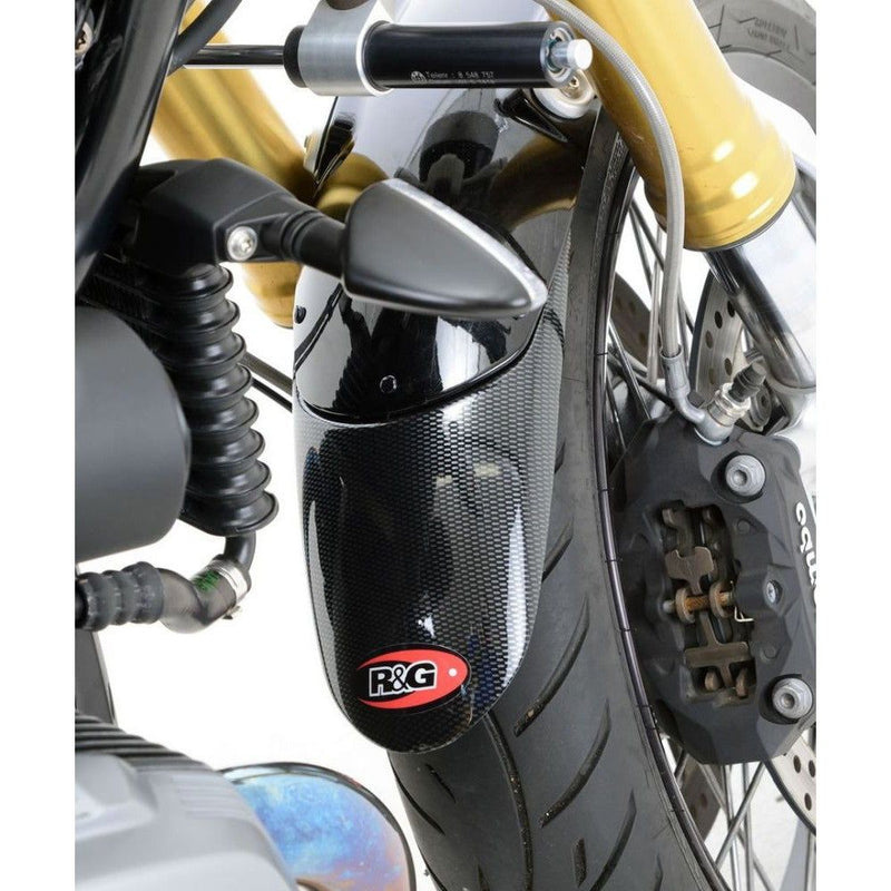 Load image into Gallery viewer, R&G Racing Black Fender Extender For 2006-2008 Moto Guzzi Sport 1200 FERG0205BK