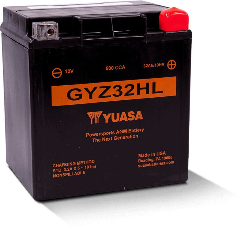 Load image into Gallery viewer, Yuasa GYZ Maintenance Free GYZ32HL 12 Volt Battery YUAM732HL