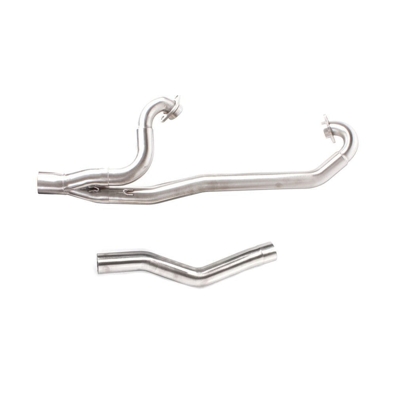 Load image into Gallery viewer, HMF Brushed Aluminum Titan Series Head Pipe For 2015-2016 Can Am Outlander L