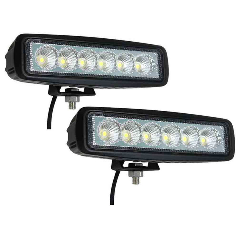 Load image into Gallery viewer, Pair of Rectangular LED Work Lights