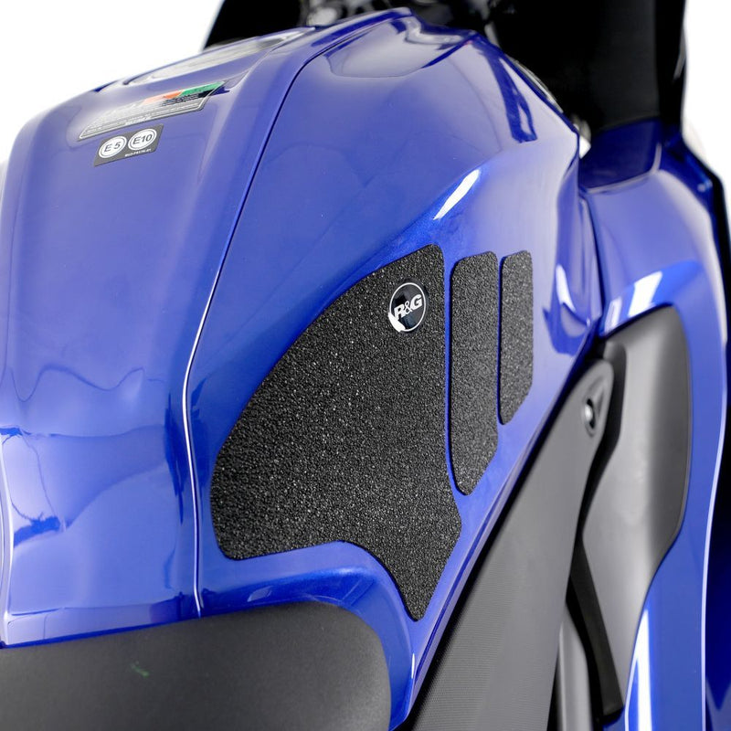 Load image into Gallery viewer, R&G Racing Clear Tank Traction Grips For 2023-2024 Yamaha YZF-R125 EZRG946CL