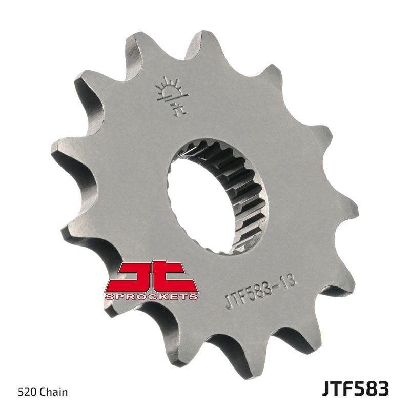 Load image into Gallery viewer, JT Sprockets Front Steel Sprocket 13 Tooth 13T 520 Chain JTF583.13