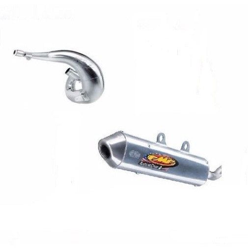 Load image into Gallery viewer, FULL FMF FATTY PIPE + TURBINECORE 2 SPARK ARRESTED SILENCER EXHAUST 02-13 KX85