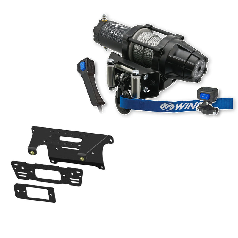 Load image into Gallery viewer, KFI Winch Kit For Polaris Diesel Ranger (1000) Full-Size 4x4 Crew 2015-2018
