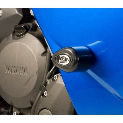 Load image into Gallery viewer, R&G Racing Black Aero Style Crash Protection Bobbins For 2015-2016 Yamaha Diversion XJ6 SF - FZ6R