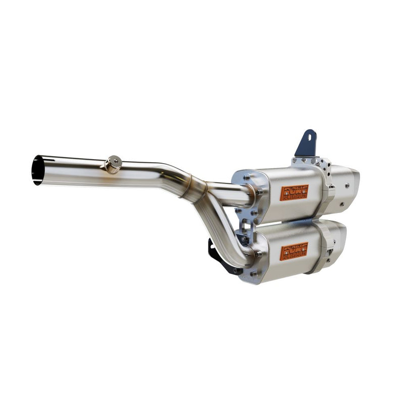 Load image into Gallery viewer, RJWC Dual Stacked APX Slip-On Exhaust For Can-Am Outlander G2 2012-2024