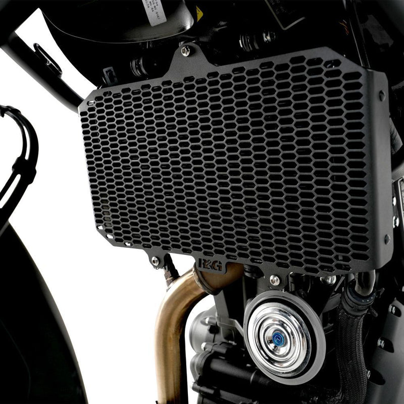 Load image into Gallery viewer, R&G Racing Matt Black PRO Radiator Guard For 2024-2024 Royal Enfield Himalayan 450