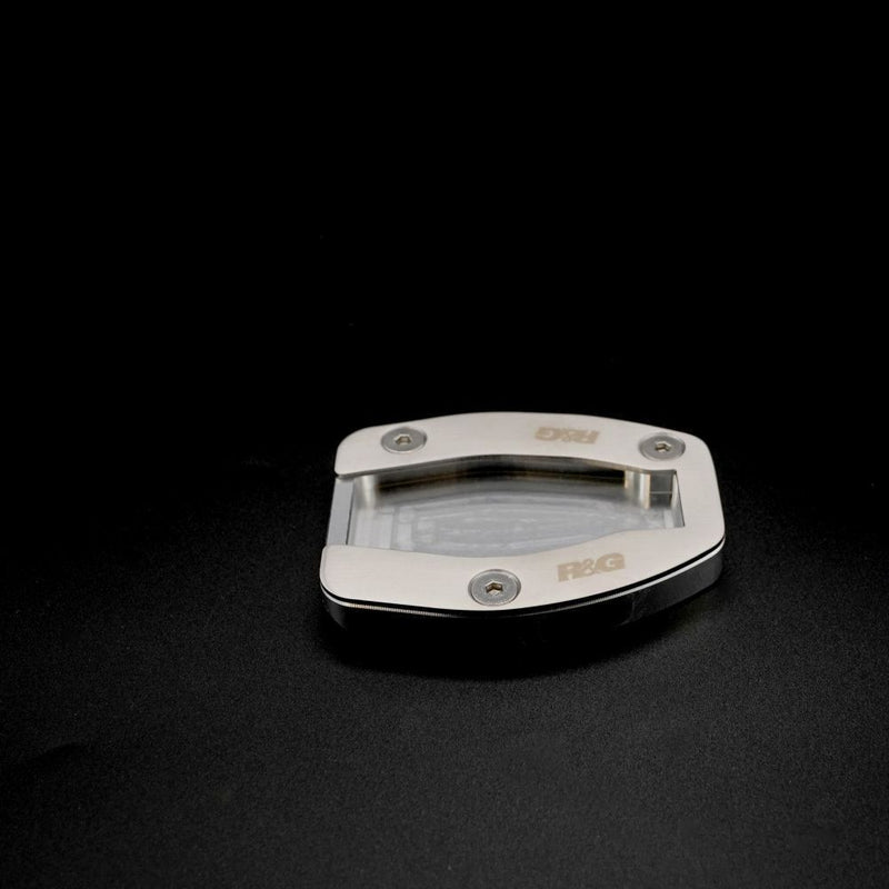Load image into Gallery viewer, R&G Racing Silver Kickstand Shoe For 2021-2024 Ducati Hypermotard 950