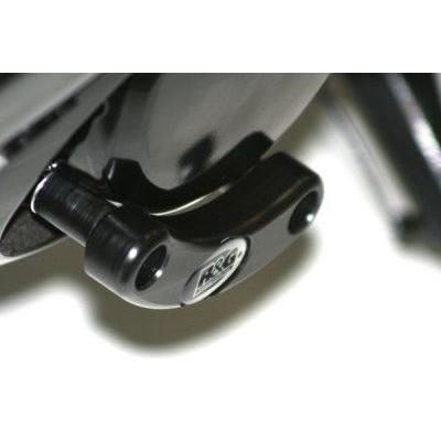 Load image into Gallery viewer, R&G Racing Black Engine Case Sliders LHS ECS0008BK