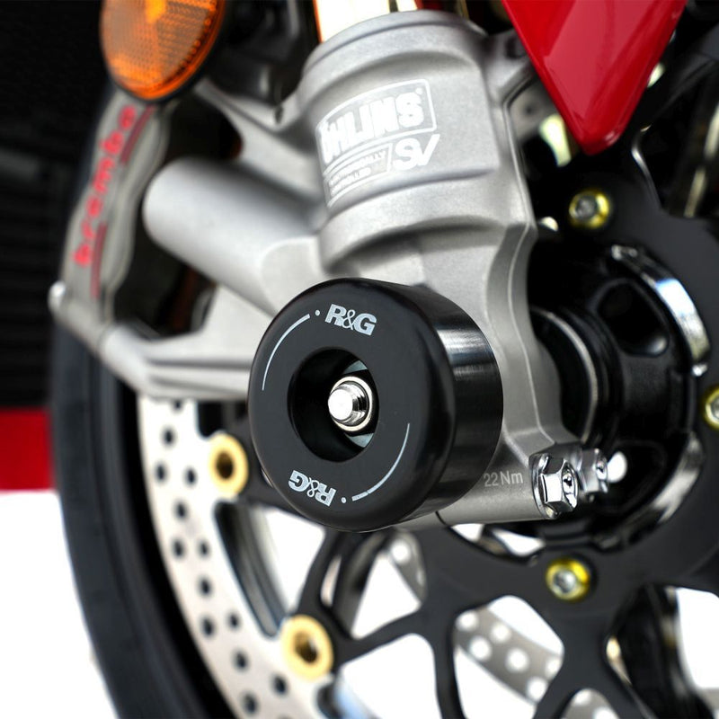 Load image into Gallery viewer, R&G Racing Black Fork Protectors For 2021-2023 Honda CBR1000RR-R Fireblade SP CBR10SPM