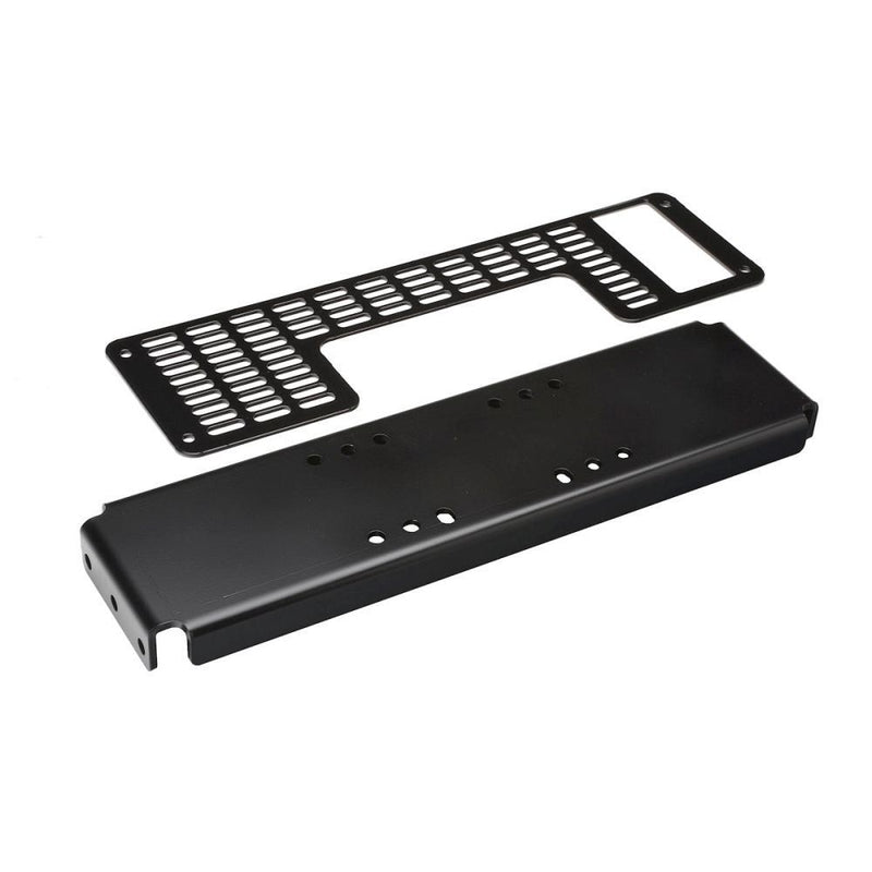 Load image into Gallery viewer, Viper Midnight UTV Winch Kit 4500 lb With 50 Feet Black Synthetic Rope With Mount