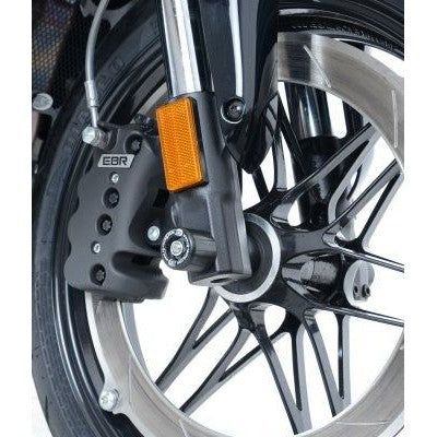 Load image into Gallery viewer, R&G Racing Black Fork Protectors For 2024-2025 EBR 1190SX FP0163BK