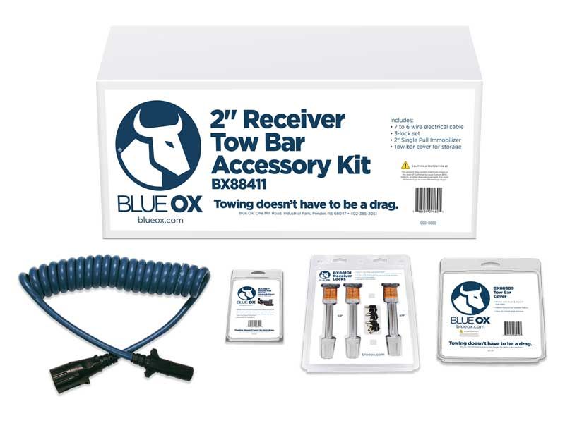 Load image into Gallery viewer, Blue Ox, 2 Inch Receiver, Tow Bar Accessory Kit