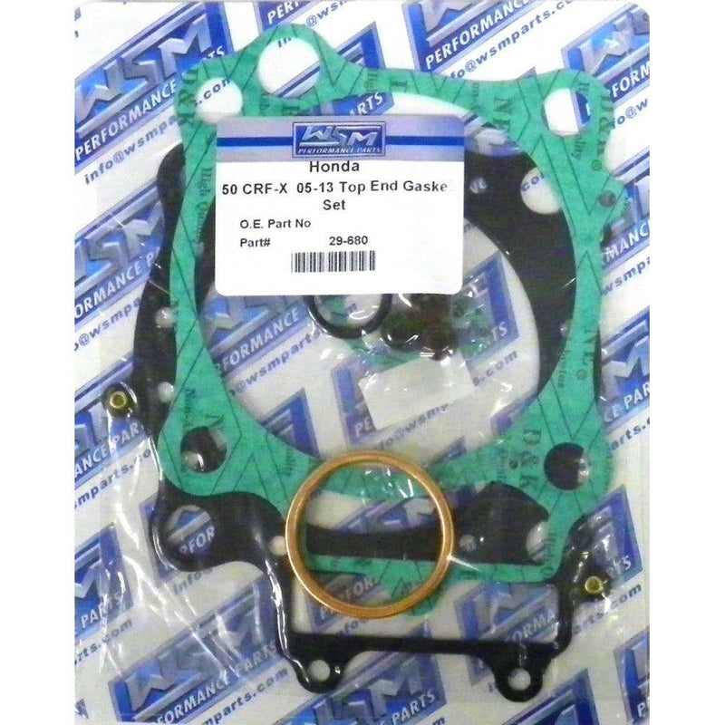 Load image into Gallery viewer, WSM Top End Gasket Kit For Honda 450 CRF-X 05-17 29-680