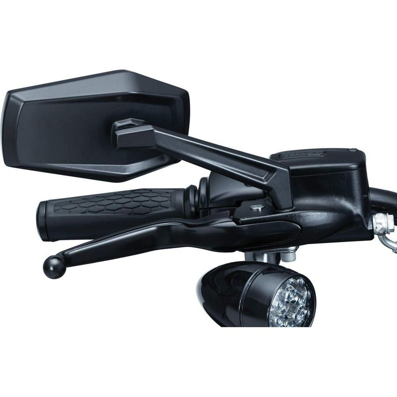 Load image into Gallery viewer, Kuryakyn Hex Mirrors Satin Black