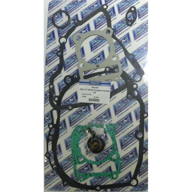 Load image into Gallery viewer, WSM Complete Gasket Kit For Suzuki 230 LT 85-93 25-404
