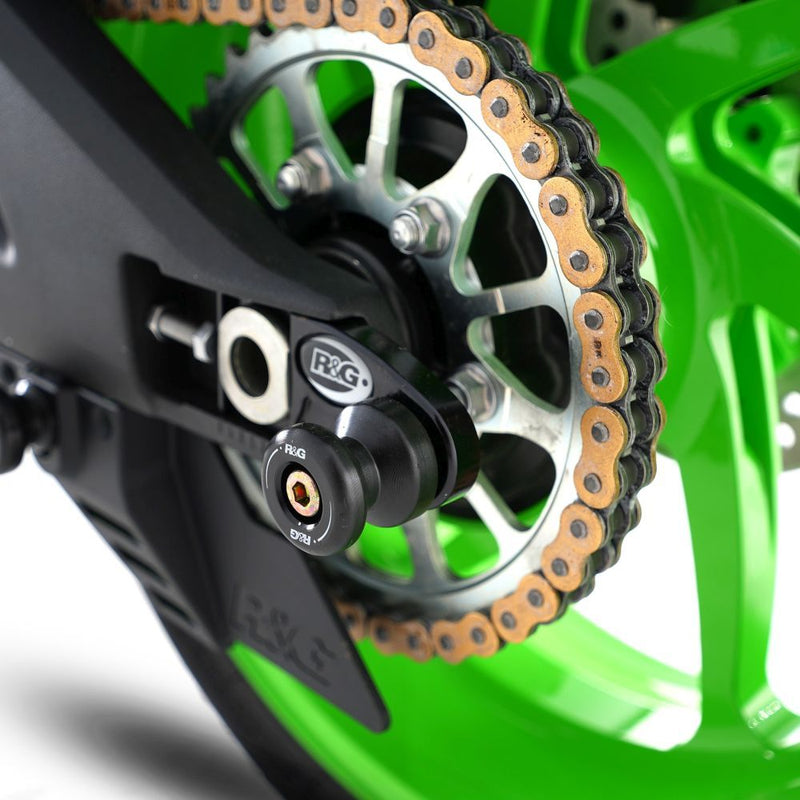 Load image into Gallery viewer, R&G Racing Red Offset Cotton Reels For 2016-2019 Kawasaki Ninja ZX10R ZX1000