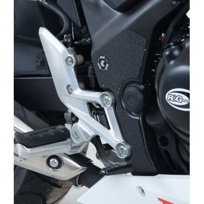Load image into Gallery viewer, R&G Racing Black Boot Guard Kit For 2015-2020 Honda CBR300R EZBG304BL