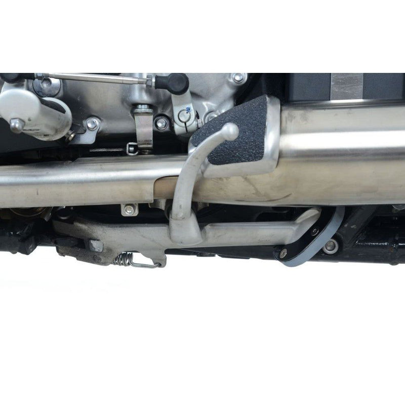 Load image into Gallery viewer, R&G Racing Silver Kickstand Shoe For 2017-2020 Triumph Bonneville Bobber