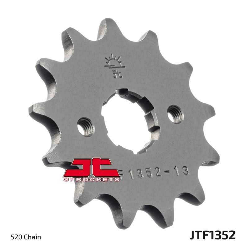 Load image into Gallery viewer, JT Sprockets Front Steel Countershaft Sprocket 12 Tooth 12T 520 Chain