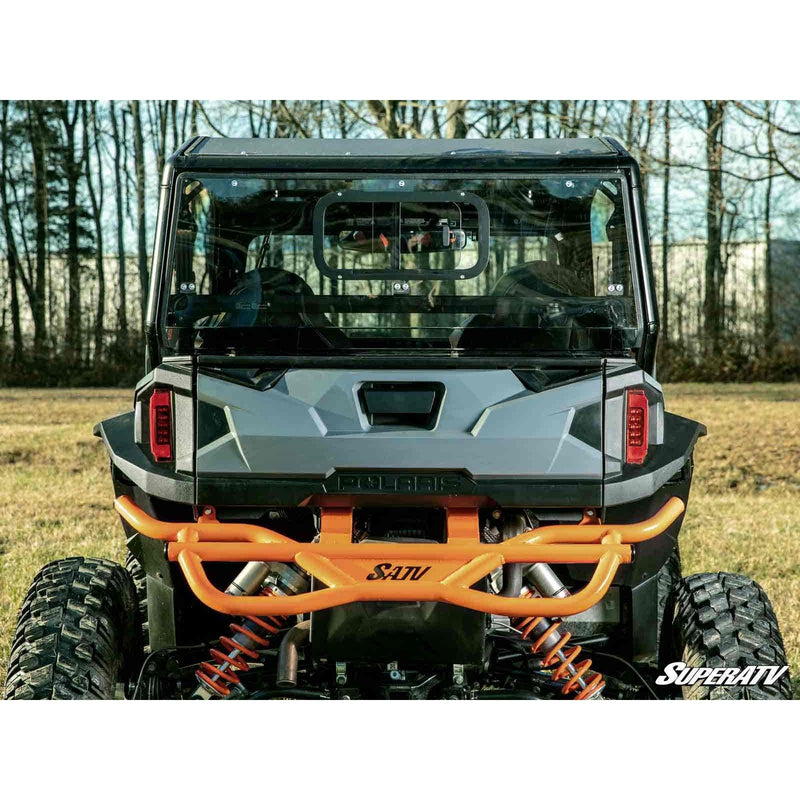 Load image into Gallery viewer, SuperATV Polaris General 1000 Sliding Rear Windshield RWS-P-GEN-SGW-76