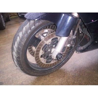 Load image into Gallery viewer, R&G Racing Black Fork Protectors For 1989-2003 Kawasaki ER-5