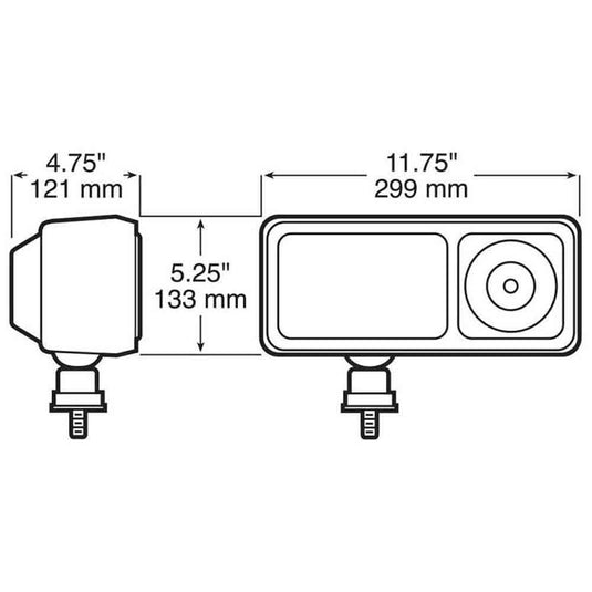Peterson Snow Plow Low-Profile Headlight Kit