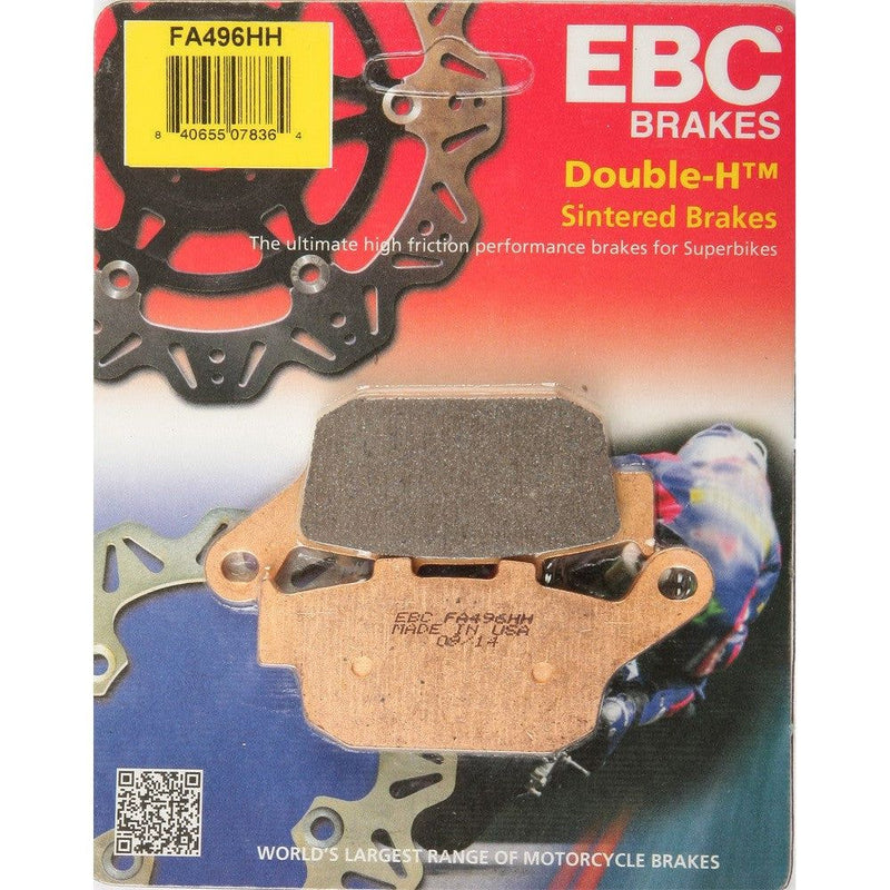 Load image into Gallery viewer, EBC 1 Pair Sintered HH Race Formula Brake Pads MPN FA496HH