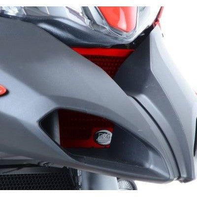 Load image into Gallery viewer, R&G Racing Black Oil Cooler Guard For 2010-2014 Ducati Multistrada 1200