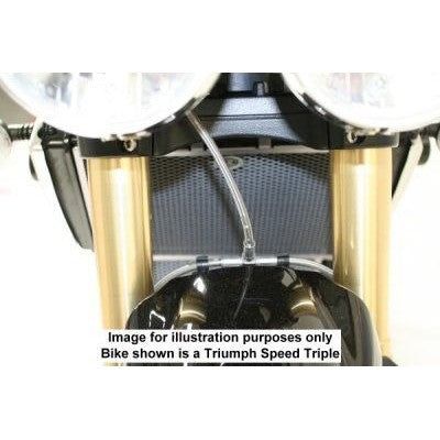 Load image into Gallery viewer, R&G Racing Titanium Aluminum Radiator Guard For 2005-2011 KTM 990 Super Duke